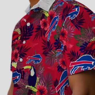 Buffalo Bills Tropical Hawaiian Shirt – Floral Toucan Print, Game Day Outfit
