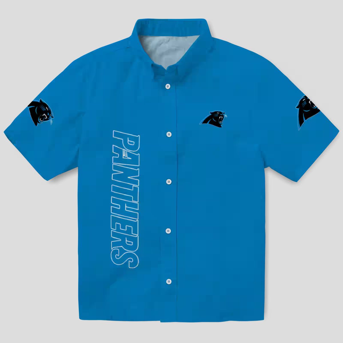 NFL Panthers Stuart Minion Blue Hawaiian Shirt – Vacation Resort Wear for Men & Women