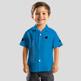NFL Panthers Stuart Minion Blue Hawaiian Shirt – Vacation Resort Wear for Men & Women