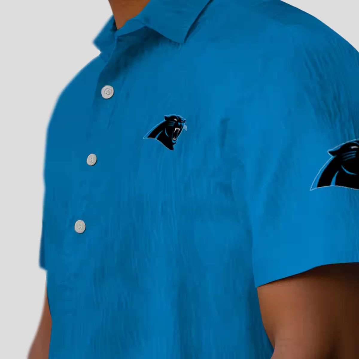 NFL Panthers Stuart Minion Blue Hawaiian Shirt – Vacation Resort Wear for Men & Women