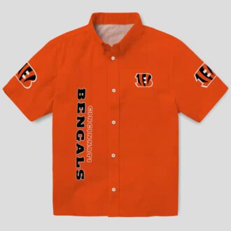 Cincinnati Bengals & Minions Stuart Hawaiian Shirt – NFL Tropical Orange Aloha Apparel