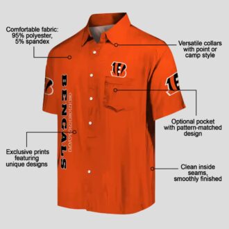 Cincinnati Bengals & Minions Stuart Hawaiian Shirt – NFL Tropical Orange Aloha Apparel