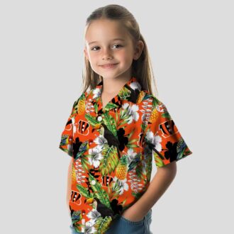 Cincinnati Bengals Tropical Toucan Hawaiian Shirt - Custom Aloha Button Up Shirt