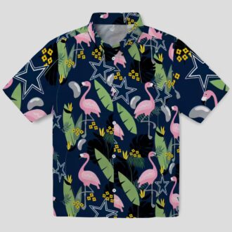 Best Selling Dallas Cowboys Blue Hawaiian Shirt, Tropical Flamingo NFL Game Day Outfit
