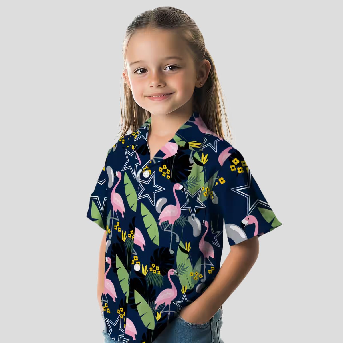 Best Selling Dallas Cowboys Blue Hawaiian Shirt, Tropical Flamingo NFL Game Day Outfit
