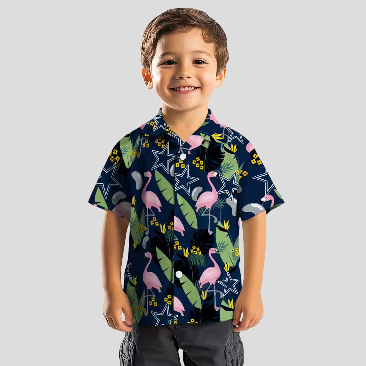 Best Selling Dallas Cowboys Blue Hawaiian Shirt, Tropical Flamingo NFL Game Day Outfit