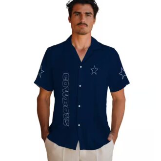 Dallas Cowboys Minion Blue Hawaiian Shirt, Tropical Aloha Shirt for Summer Vacation