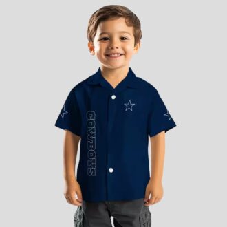Dallas Cowboys Minion Blue Hawaiian Shirt, Tropical Aloha Shirt for Summer Vacation