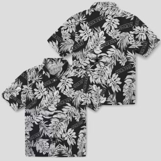 Dallas Cowboys Monstera Leaf Hawaiian Shirt, Tropical NFL Beach Shirt for Football Lovers
