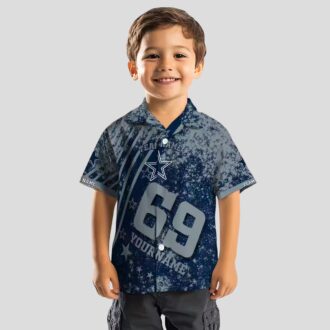 Dallas Cowboys Star Stripes Blue Hawaiian Shirt, Custom NFL Beachwear for Football Fans