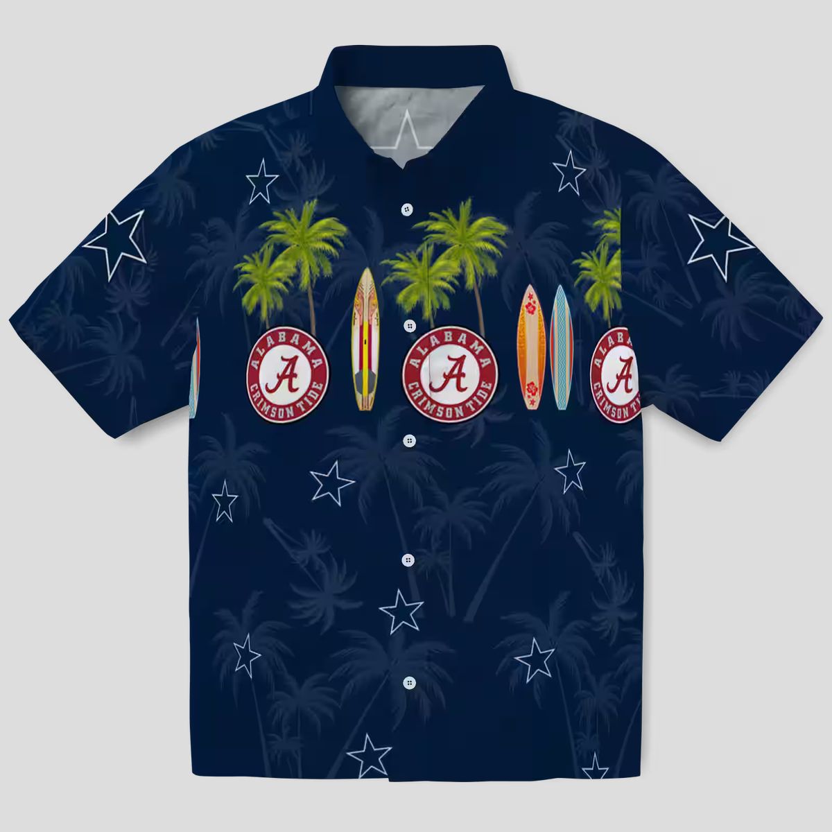 Limited Edition Dallas Cowboys Surfboard Hawaiian Shirt, Football Fans Gift