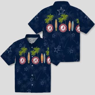 Limited Edition Dallas Cowboys Surfboard Hawaiian Shirt, Football Fans Gift