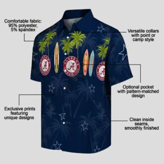 Limited Edition Dallas Cowboys Surfboard Hawaiian Shirt, Football Fans Gift
