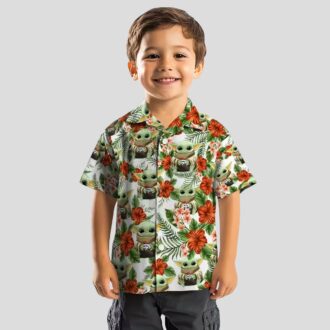 Denver Broncos Tropical Green Hawaiian Shirt, Yoda Aloha Summer Football Shirt