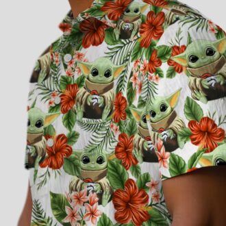 Denver Broncos Tropical Green Hawaiian Shirt, Yoda Aloha Summer Football Shirt