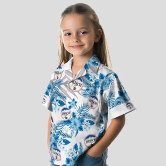 Detroit Lions Palm Leaves Hawaiian Shirt – Best Blue & White Summer Shirt