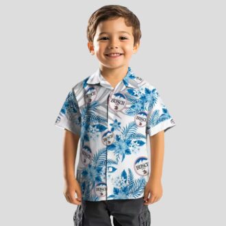 Detroit Lions Palm Leaves Hawaiian Shirt – Best Blue & White Summer Shirt