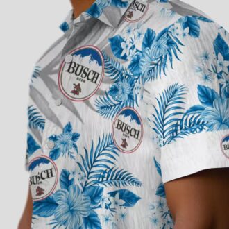 Detroit Lions Palm Leaves Hawaiian Shirt – Best Blue & White Summer Shirt