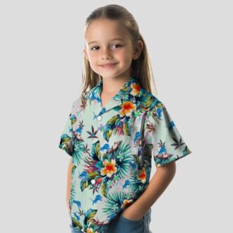 Detroit Lions Tropical Hawaiian Shirt – Limited Edition Green Aloha Wear