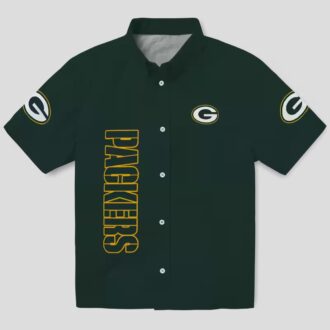 Green Bay Packers Stuart Minion Aloha Shirt, Tropical Hawaiian Shirt for NFL Fan