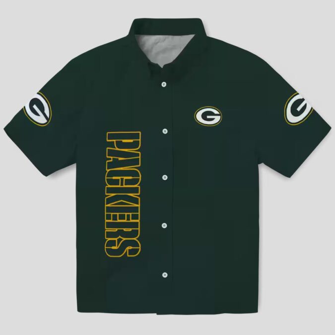 Green Bay Packers Stuart Minion Aloha Shirt, Tropical Hawaiian Shirt for NFL Fan
