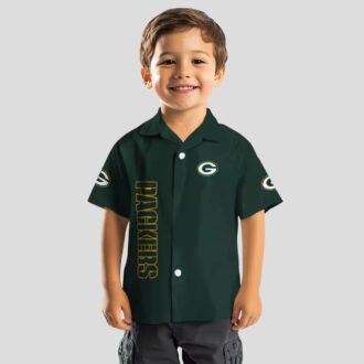 Green Bay Packers Stuart Minion Aloha Shirt, Tropical Hawaiian Shirt for NFL Fan