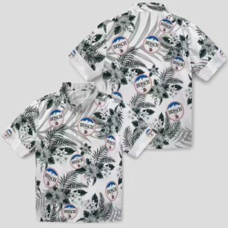 NFL Green Bay Packers Aloha Green White Shirt, Hawaiian Shirt with Hibiscus
