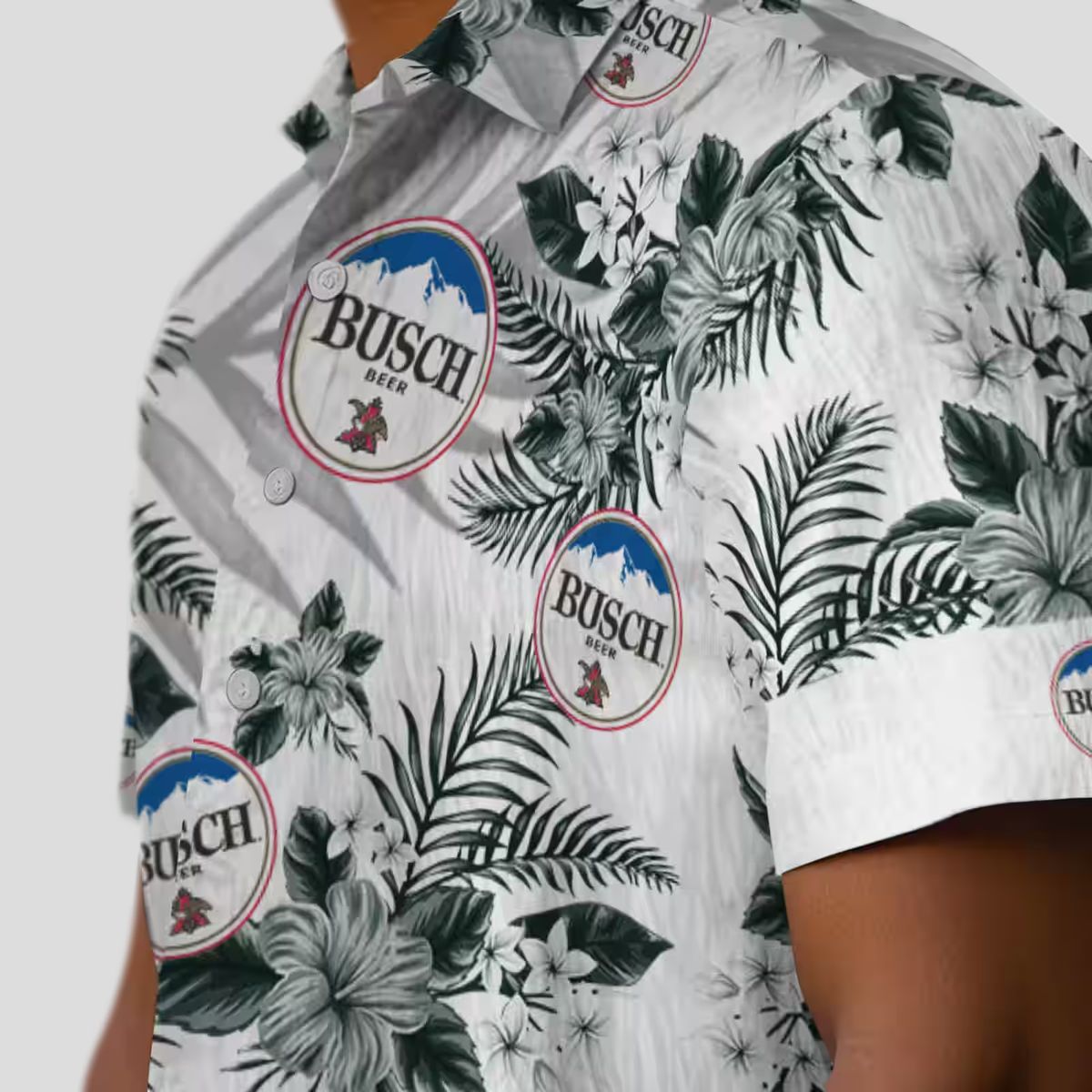 NFL Green Bay Packers Aloha Green White Shirt, Hawaiian Shirt with Hibiscus