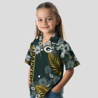 NFL Green Bay Packers Hibiscus Hawaiian Shirt, Tropical Beach Shirt for Summer Vacation