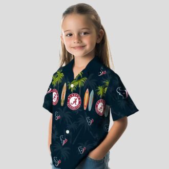 Houston Texans Aloha Surfboard Hawaiian Shirt, Tropical Summer Apparel