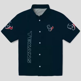Houston Texans Stuart Minion Tropical Blue Hawaiian Shirt for Summer Fans