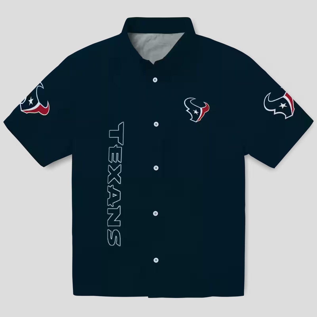 Houston Texans Stuart Minion Tropical Blue Hawaiian Shirt for Summer Fans