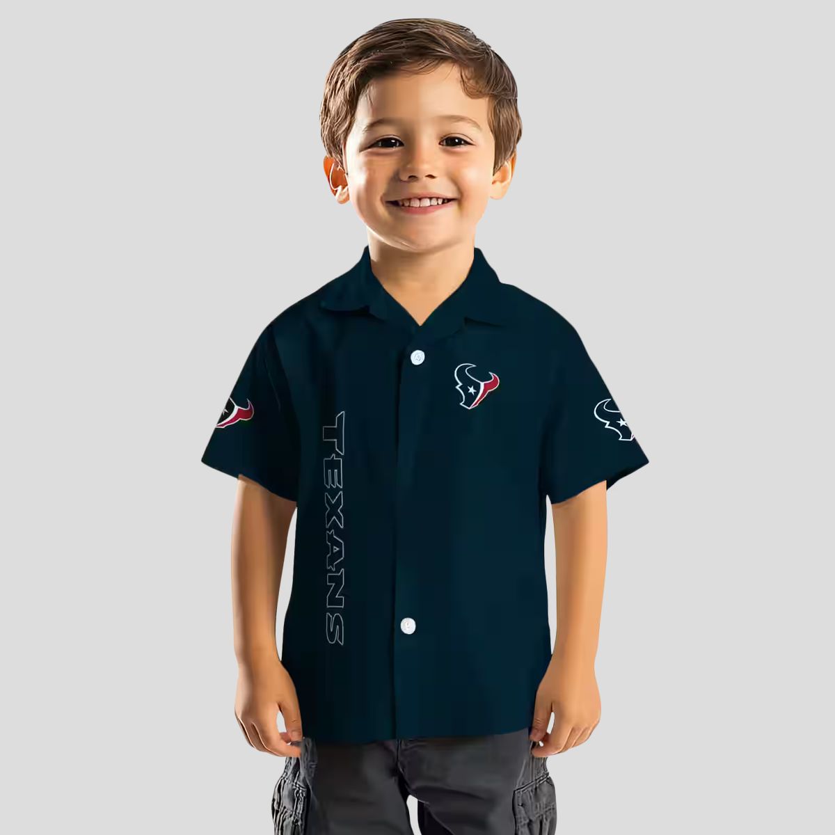 Houston Texans Stuart Minion Tropical Blue Hawaiian Shirt for Summer Fans