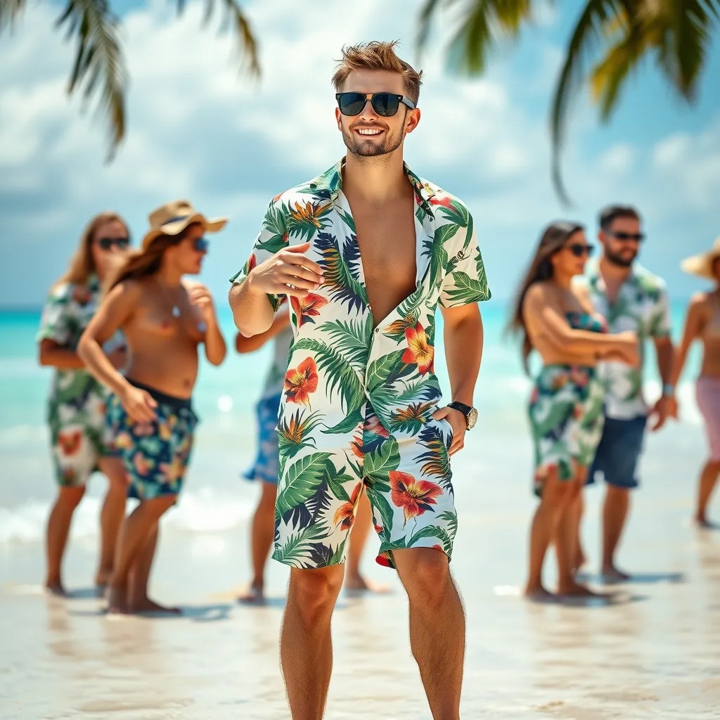 Beach fashion for all, with fun styles for men at SunflowerHill Store