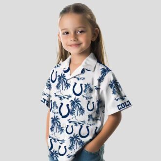 Indianapolis Colts Palm Island Hawaiian Shirt, Beach & Vacation Outfit