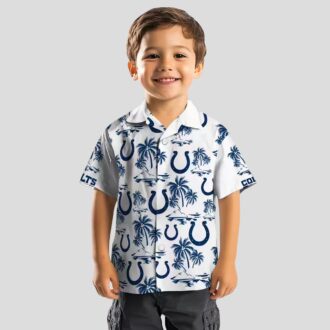 Indianapolis Colts Palm Island Hawaiian Shirt, Beach & Vacation Outfit