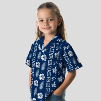 Indianapolis Colts Tropical Blue Hawaiian Shirt, Summer Luau Party Outfit
