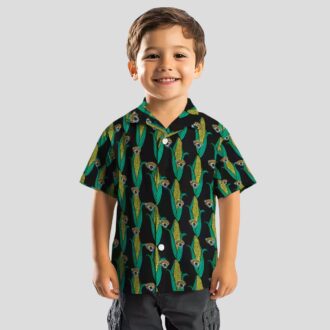 Jacksonville Jaguars Corn Pattern Hawaiian Shirt – Black Green Tropical Style