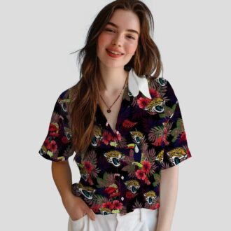 Jacksonville Jaguars Floral Toucan Hawaiian Shirt, NFL Footbal Fans Gift