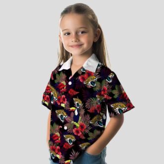 Jacksonville Jaguars Floral Toucan Hawaiian Shirt, NFL Footbal Fans Gift