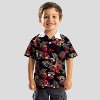 Jacksonville Jaguars Floral Toucan Hawaiian Shirt, NFL Footbal Fans Gift