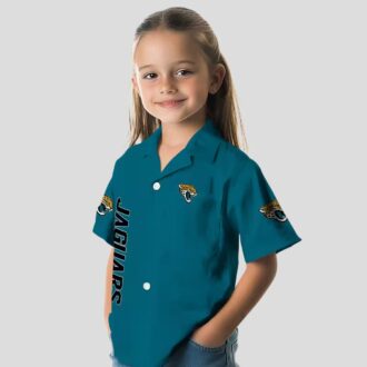 Jacksonville Jaguars Minion Teal Hawaiian Shirt, Fun Tropical Game Day Outfit