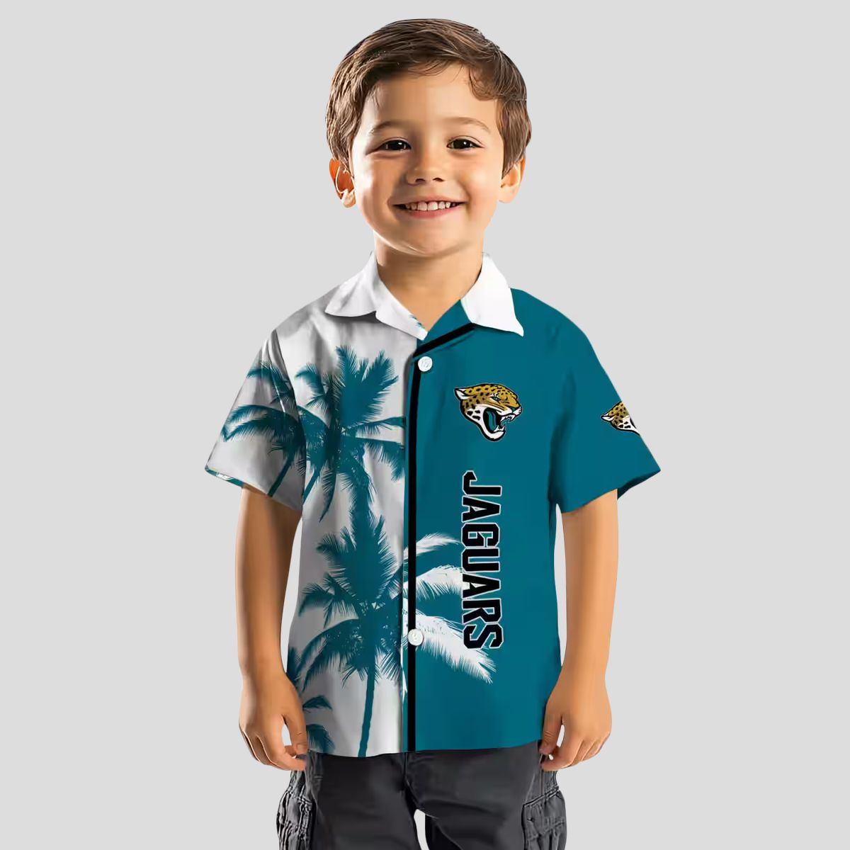 Jacksonville Jaguars Palm Trees Hawaiian Shirt, Summer Beach & Tailgate Outfit