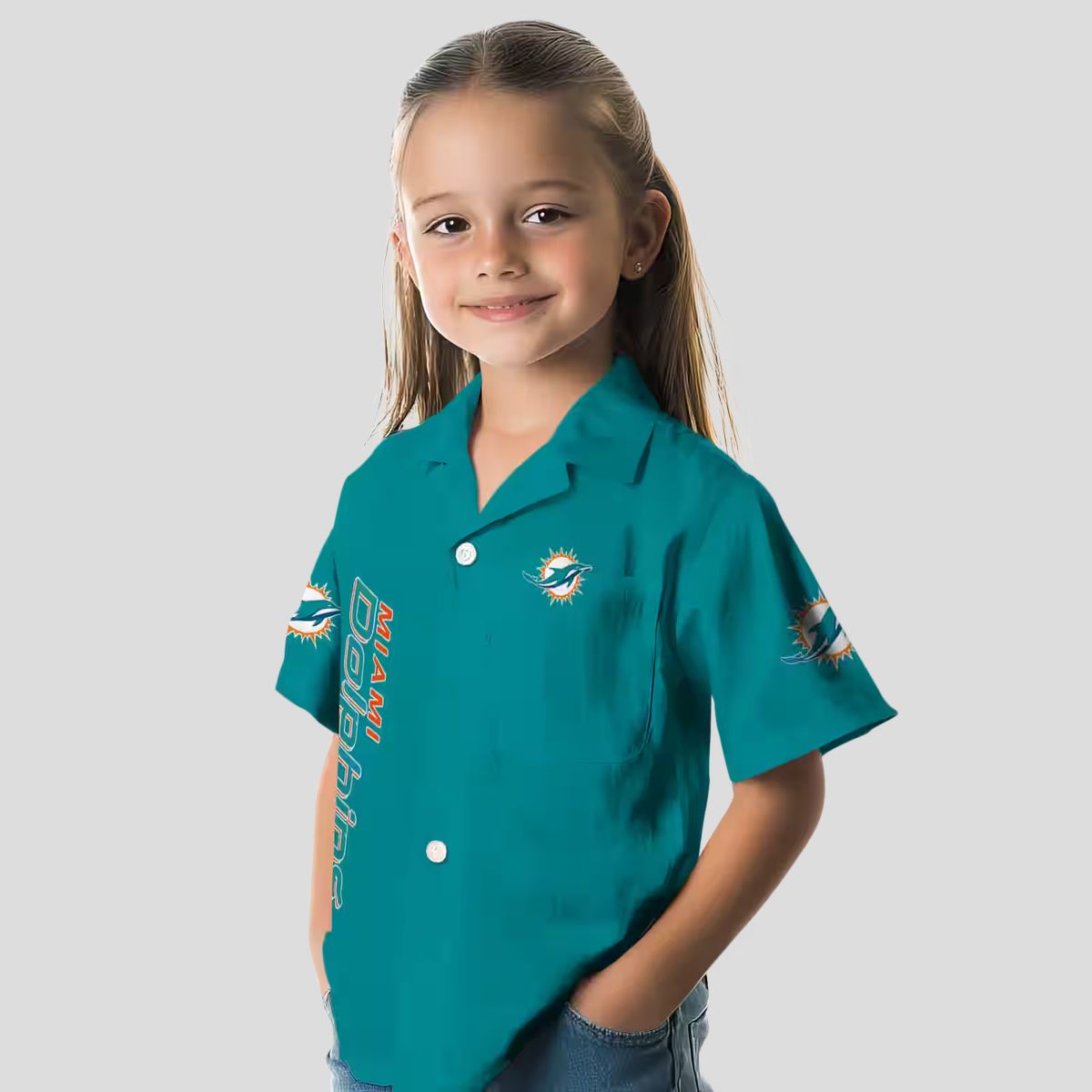 Exclusive Miami Dolphins Minion Hawaiian Shirt – Vibrant Aqua Tropical Style