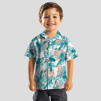 NFL Fans Miami Dolphins Hawaiian Shirt, White Tropical Print Aloha Shirt