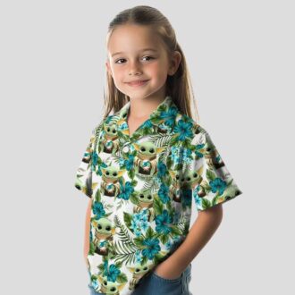 Tropical Miami Dolphins Yoda Green Hawaiian Shirt, Summer Beach Fan Outfit
