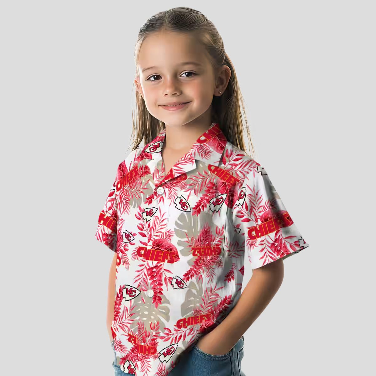 Best Red White Kansas City Chiefs Hawaiian Shirt - Hibiscus Tropical Vacation Wear