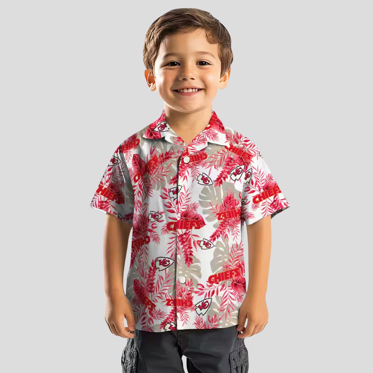 Best Red White Kansas City Chiefs Hawaiian Shirt - Hibiscus Tropical Vacation Wear