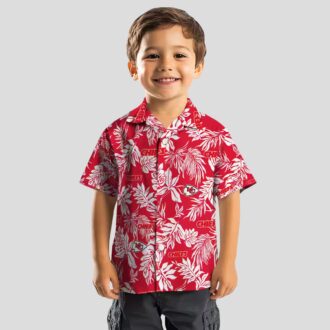 Kansas City Chiefs Game Day Hawaiian Shirt - Limited Edition Red White Floral