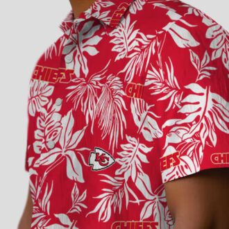Kansas City Chiefs Game Day Hawaiian Shirt - Limited Edition Red White Floral